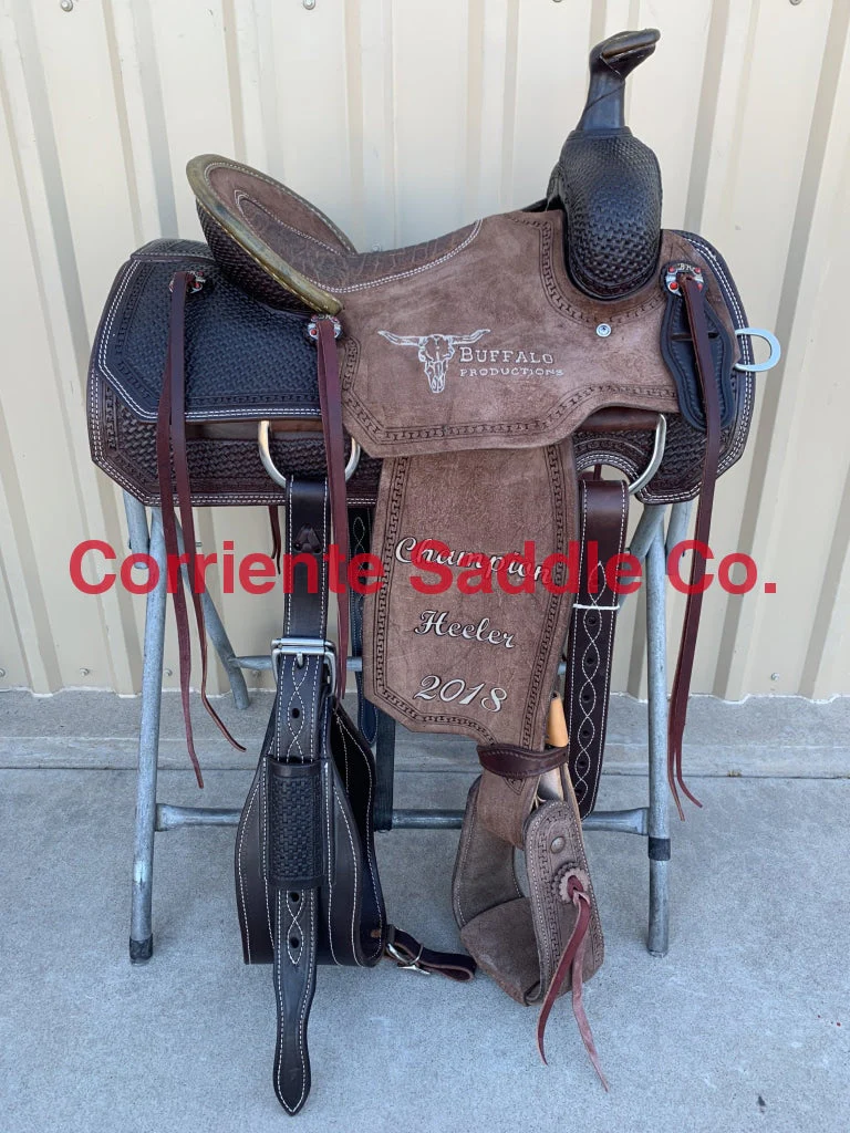 CSR 167BD Corriente Team Roping Saddle