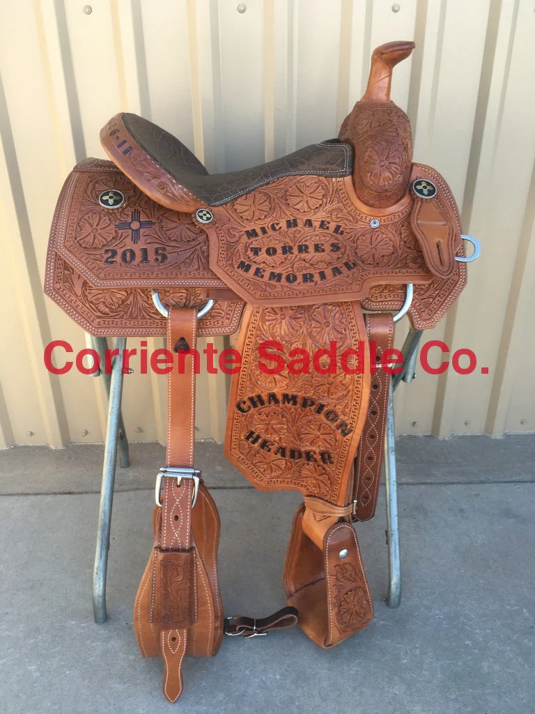 CSR 101A Corriente Team Roping Saddle
