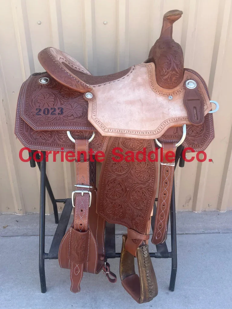 CSR 101B Corriente Team Roping Saddle