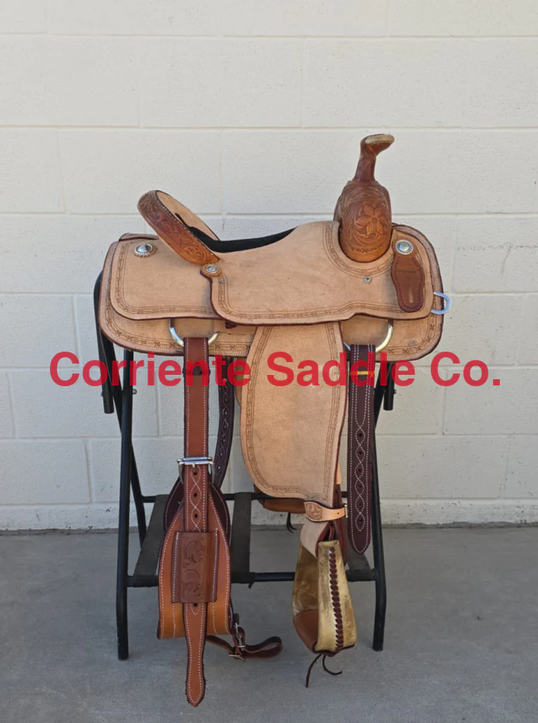 CSR 119 Corriente Team Roping Saddle