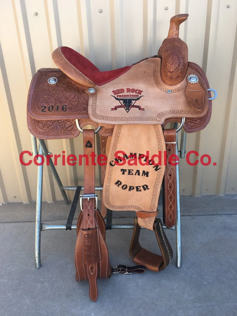 CSR 122B Corriente Team Roping Saddle