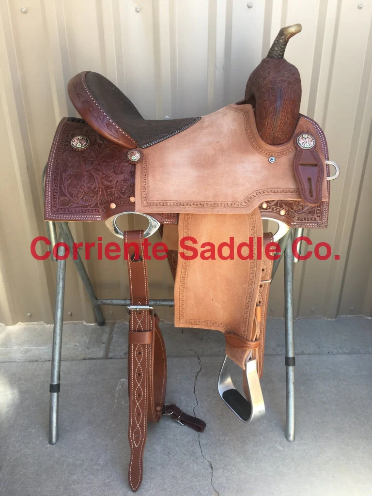 CSB 554C Corriente New Style Barrel Saddle
