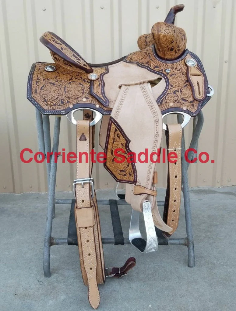 CSB 596 Corriente Beartrap Barrel Saddle