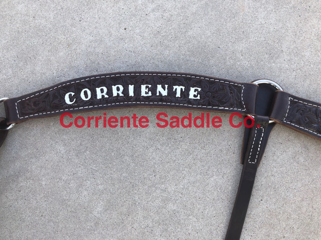 CSBC 104 Barrel New Flower Chocolate Leather Corriente - Image 2