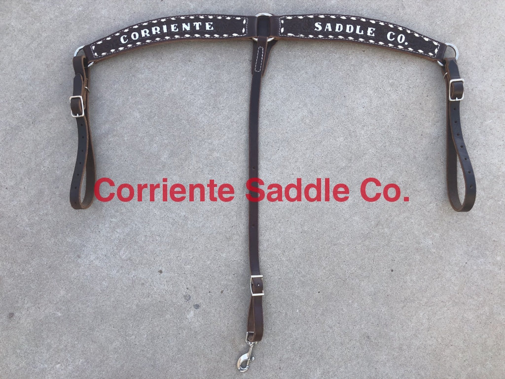 CSBC 104A Barrel Double Flower Chocolate Leather Corriente