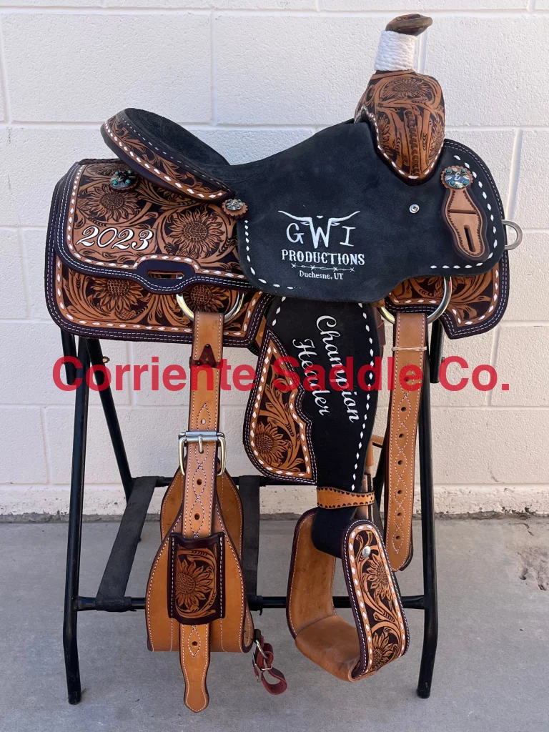 CSCR 241 Corriente Calf Roping Saddle