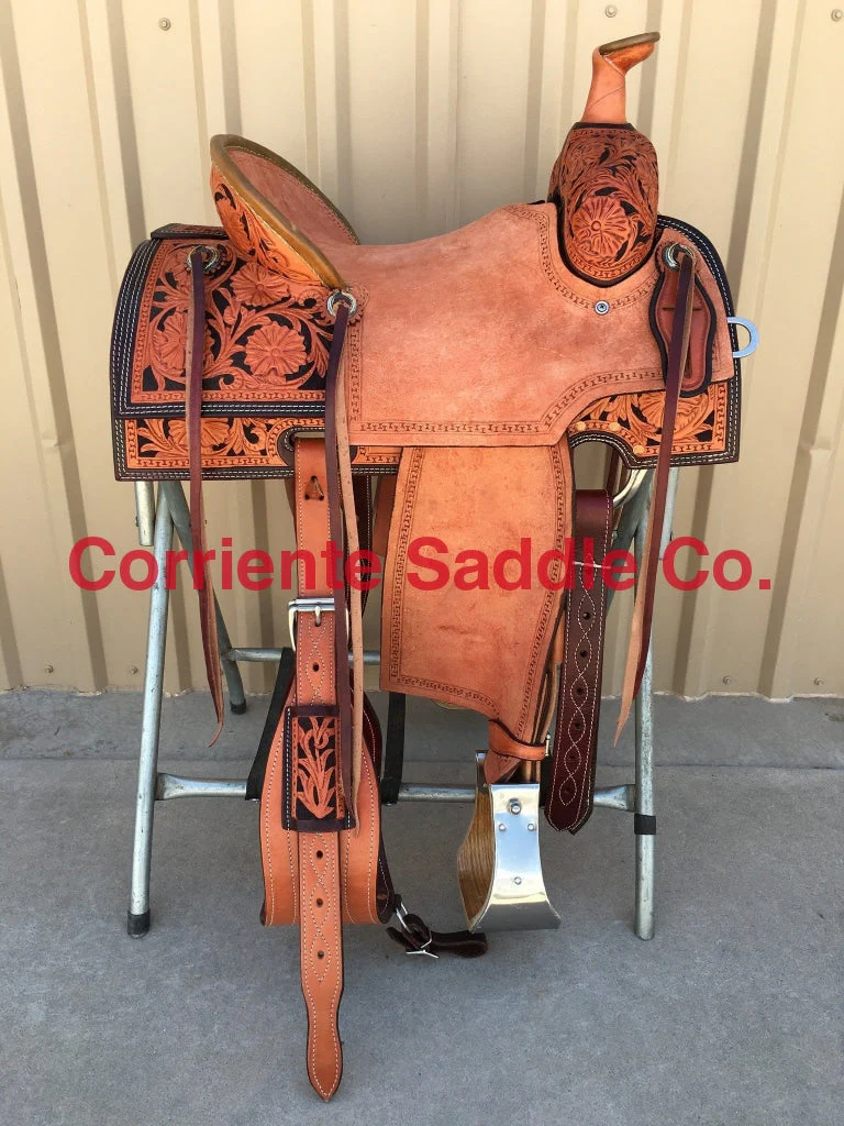 CSR 100E Corriente Team Roping Saddle