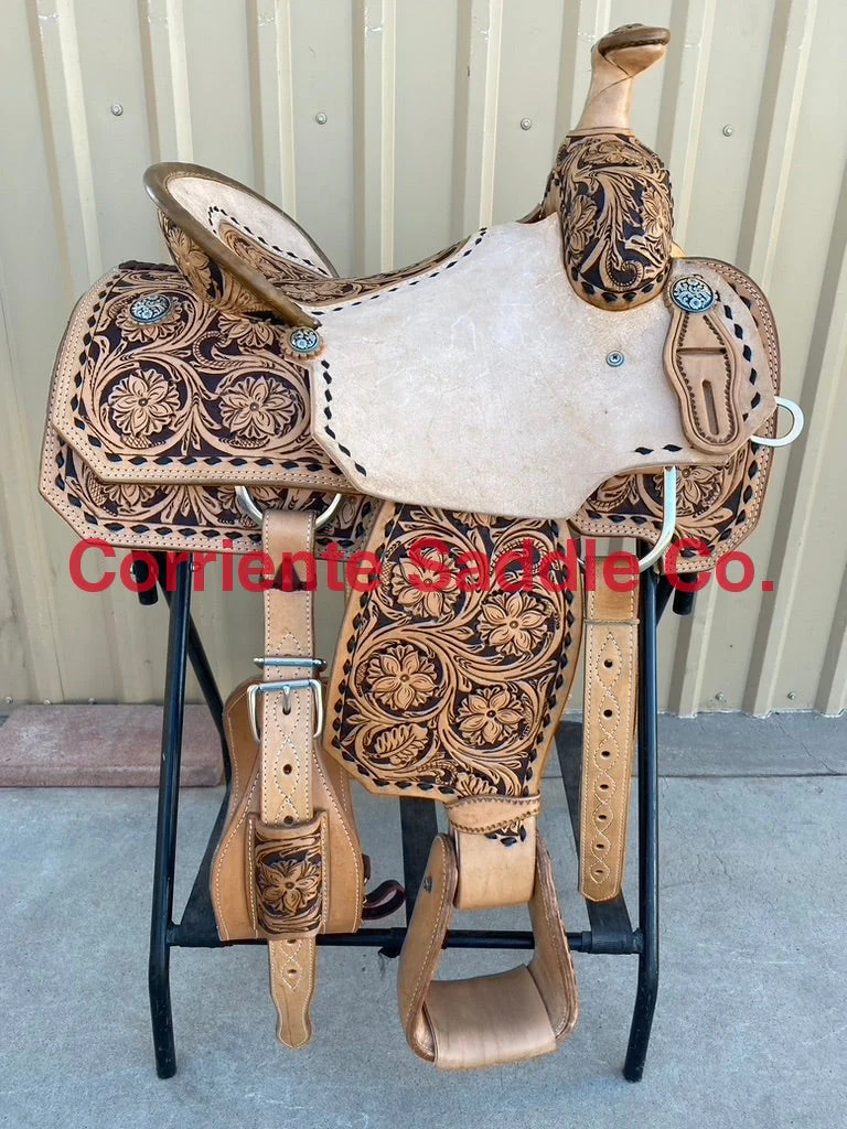 CSR 100FA Corriente Team Roping Saddle