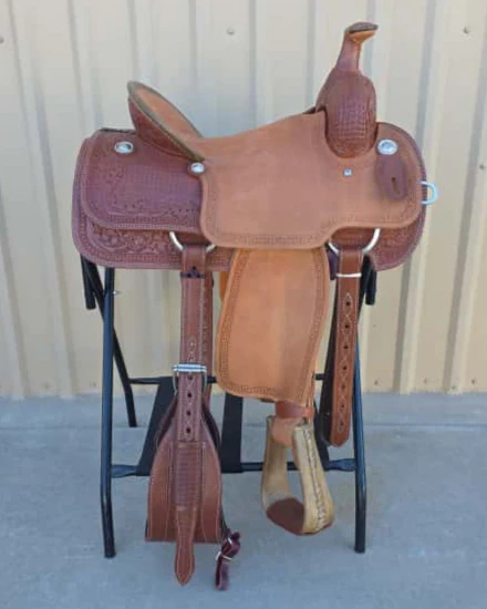 CSR 117H Corriente Team Roping Saddle