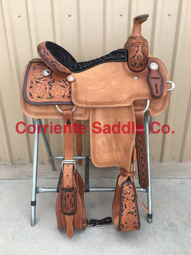CSR 165A Corriente Team Roping Saddle