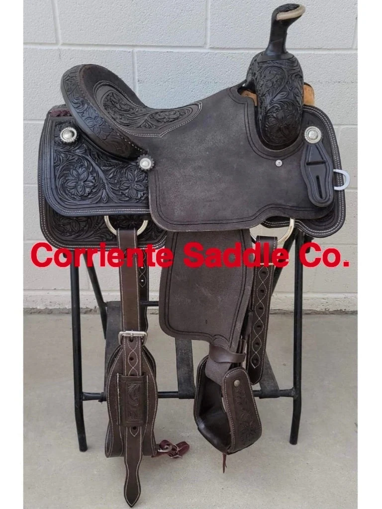 CSR 173JL Corriente Team Roping Saddle