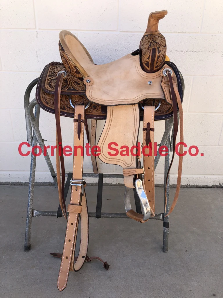 CSY 703CB 12" Corriente Youth Buckaroo Association Saddle